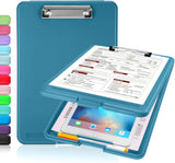 Light Pink Storage Clipboard with Low-Profile Clip