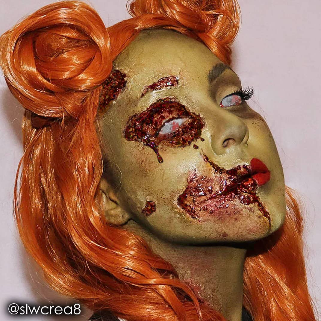 Mehron Coagulated Blood Gel – Professional Thick Fake Blood for Halloween, SFX & Cosplay Makeup