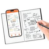 YUAN Smart Pen & Digital Notebook Set – Real-Time Sync, Offline Storage & Business App Integration (Black Edition)