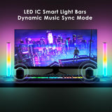 RGB Smart Light Bars with 213 Scene Modes, Music Sync & App Control – Multicolor Ambient Lighting