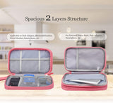 Electronics Organizer Travel Case – Waterproof Cable & Gadget Storage Bag for Chargers, USB Drives, Power Banks & Accessories