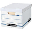 Standard Duty File Storage Boxes with Lids (12-Pack) – Letter & Legal Document Organizer for Home & Office