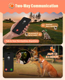 GlocalMe PetPhone AI GPS Pet Tracker with Two-Way Call Real-Time Tracking Waterproof Smart Collar Device