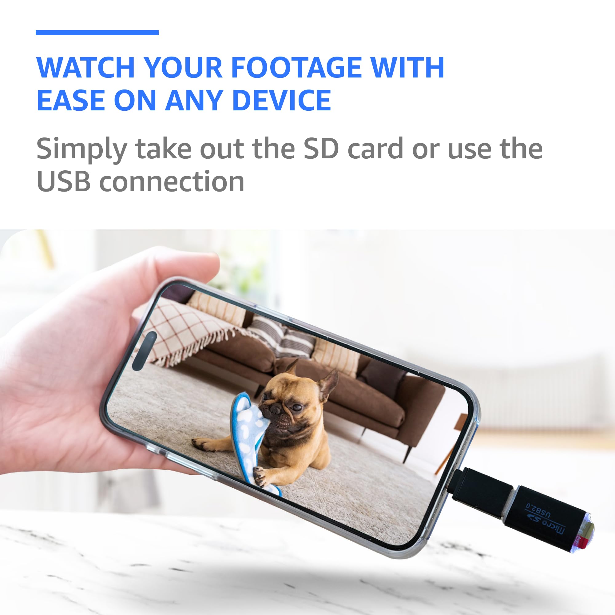Hidden Wall Outlet Spy Camera with 1080P HD Recording, Motion Detection, 110° Wide Angle View and Continuous Power Monitoring