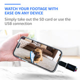 Hidden Wall Outlet Spy Camera with 1080P HD Recording, Motion Detection, 110° Wide Angle View and Continuous Power Monitoring