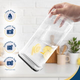 36-Piece Airtight Food Storage Containers Set – BPA-Free Leak-Proof Stackable Pantry Organization with Labels