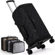 50L Rolling Garment Duffel with Wheels and Shoe Compartment