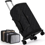 50L Rolling Garment Duffel with Wheels and Shoe Compartment