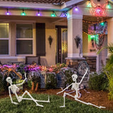 3ft Full Body Halloween Skeleton Decoration – Posable Joints, Realistic Design & Durable Plastic Build