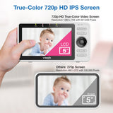 VTech VM901HD Smart WiFi Baby Monitor with 5" HD Parent Unit, 1080p Camera, Night Vision & Remote Pan Tilt Zoom