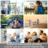 Roll-Up Vacuum Storage Bags for Travel – Compression Packing Bags Set