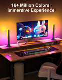 Eastfine RGB IC LED Light Bar with App & RF Remote – USB Powered Music Sync Ambient Lighting