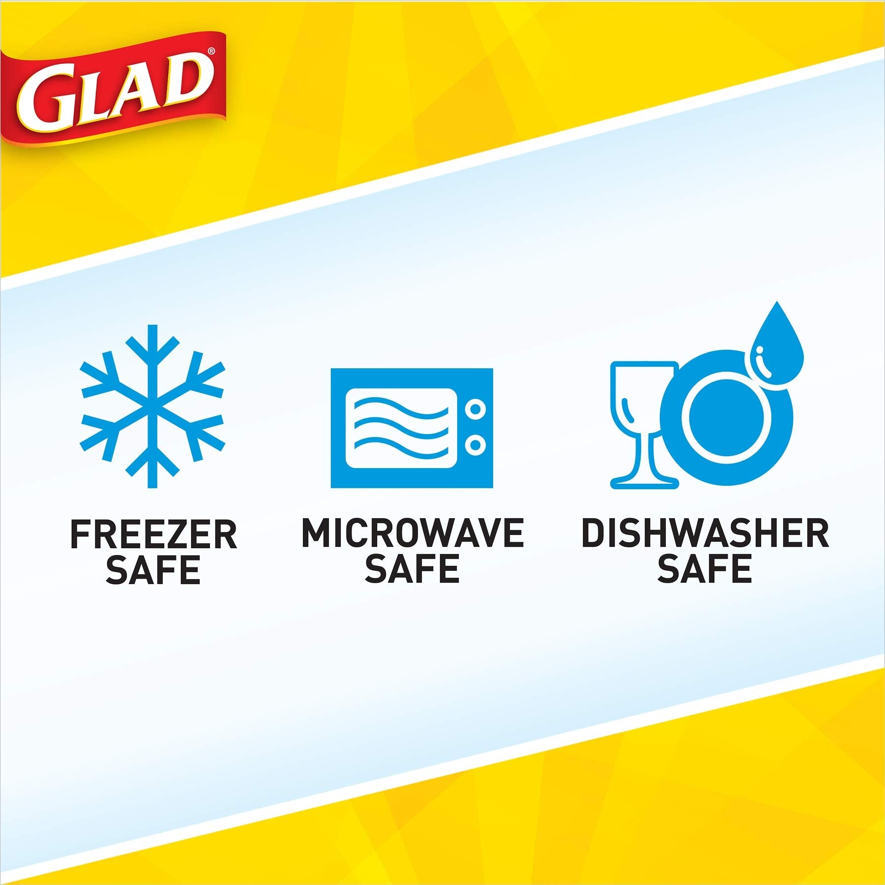 GladWare Airtight Food Storage Container – 24oz Medium Rectangle, BPA-Free
