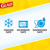 GladWare Airtight Food Storage Container – 24oz Medium Rectangle, BPA-Free