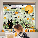 Halloween Window Clings – Double-Sided Reusable Stickers for Glass Doors, Windows & Smooth Surfaces