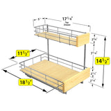 Lynk Professional Select Pull-Out Under-Sink Cabinet Organizer – Heavy-Duty Sliding Shelf with ProGlide System