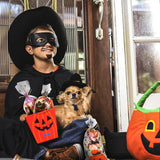 Halloween Treat Bags Set – 200 Cellophane Candy Bags with 240 Twist Ties (4 Festive Designs)