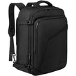 MATEIN 40–45L Expandable Carry-On Travel Backpack with Convertible Carry – Airline Approved – Black