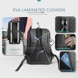 15.6" Laptop Backpack with USB Charging Port - Waterproof Business Travel & Work Daypack
