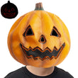 Realistic Pumpkin Latex Mask – Scary Halloween Horror Mask for Adults & Kids, Non-Toxic Natural Latex Full Head Mask