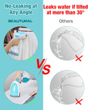 Aqua Edition 722NA-0001 Handheld Garment Steamer 1200W Leak-Proof Portable Wrinkle Remover with Detachable Tank