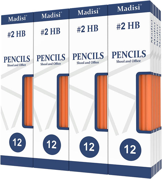 192-Count Pre-Sharpened #2 HB Classroom Pencils