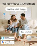 Philips Wi-Fi Smart Deadbolt Door Lock with Fingerprint, App Control & Alexa Support, Keyless Entry Security Lock