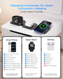 3-in-1 Foldable Magnetic Wireless Charging Station for iPhone, Apple Watch & AirPods