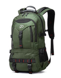 KAKA Flight-Approved Travel Backpack with 17.3” Laptop Compartment – Anti-Theft Carry-On Backpack for Men & Women – Green