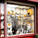 Halloween Window Clings – Double-Sided Reusable Stickers for Glass Doors, Windows & Smooth Surfaces