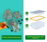 Airtight Food Storage Containers Mega Set – 70 Piece Stackable Meal Prep & Pantry Organizer