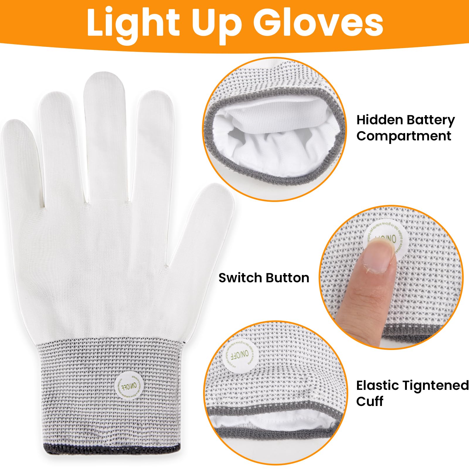 Halloween LED Light-Up Costume Set – Blue Purge Skeleton Mask, Glow Gloves, Shoelaces & Hooded Cloak for Kids & Adults