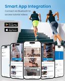 Smart Bluetooth Massage Gun – Deep Tissue Muscle Massager with App Control, 5 Speeds & Fast Charging