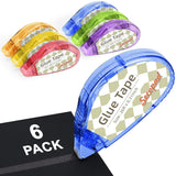 4-Pack Double-Sided Adhesive Tape Rollers