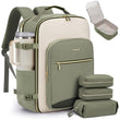 LOVEVOOK 40L Airline-Approved Carry-On Travel Backpack with 3 Packing Cubes & Wet Pocket – Unisex