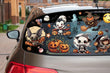 12-Sheet Halloween Window Clings – Reusable Double-Sided PVC Stickers for Home & Party Decor
