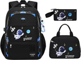 Astronaut School Backpack Set with Lunch Bag and Pencil Case