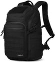 AMHEH 32L Military Tactical Backpack – Rugged MOLLE Carry-On Assault Pack with 17” Laptop Compartment – Black