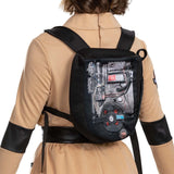 Women’s Ghostbusters Deluxe Costume – Official 80’s Movie Dress with Belt, Proton Pack & Gloves (Model 120159E)