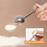 Stainless Steel Baking Dusting Wand – Cocoa, Powdered Sugar & Flour Shaker