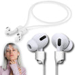 Magnetic AirPods Anti-Loss Strap – Silicone Sports Lanyard for Wireless Earbuds