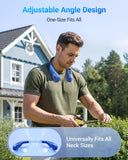 Portable Bladeless Neck Fan – Rechargeable Hands-Free Cooling Fan with 3 Speeds for Travel, Outdoor & Work
