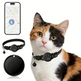Android Find My Device Cat GPS Tracker, Waterproof Smart Collar Locator, No Subscription, Lightweight Pet Tracking Tag
