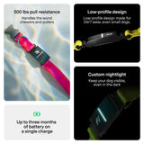 Fi Series 3+ Smart GPS Dog Collar Gray with Live Tracking, Escape Alerts & AI Health Monitoring System