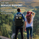 NWT Xpedition 40L Military Tactical Backpack with Laptop Compartment – MOLLE Work & Outdoor Rucksack – Khaki