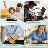 10.5” Double-Sided LCD Writing Tablet – Ultra Slim Reusable Digital Notepad (Black)