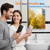 Portable Water Flosser for Teeth – Cordless Dental Oral Irrigator with 4 Modes, 16 Pressure Levels, Travel Case & IPX7 Waterproof Design