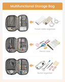 LOVEVOOK Women’s Laptop Backpack – Stylish Work & Travel Backpack with Organizer Pouch for 15.6″ Laptops (Black Brown)