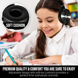 Sonitum Classroom Headphones Bulk 10-Pack – On-Ear Student Headsets with Mic for School