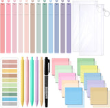 38-Piece Book Annotation Kit with Highlighters, Tabs and Sticky Notes